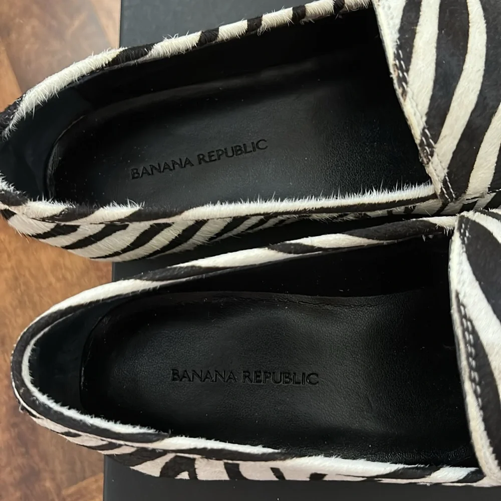 Banana Republic Zebra Demi Loafers - Picture 7 of 9